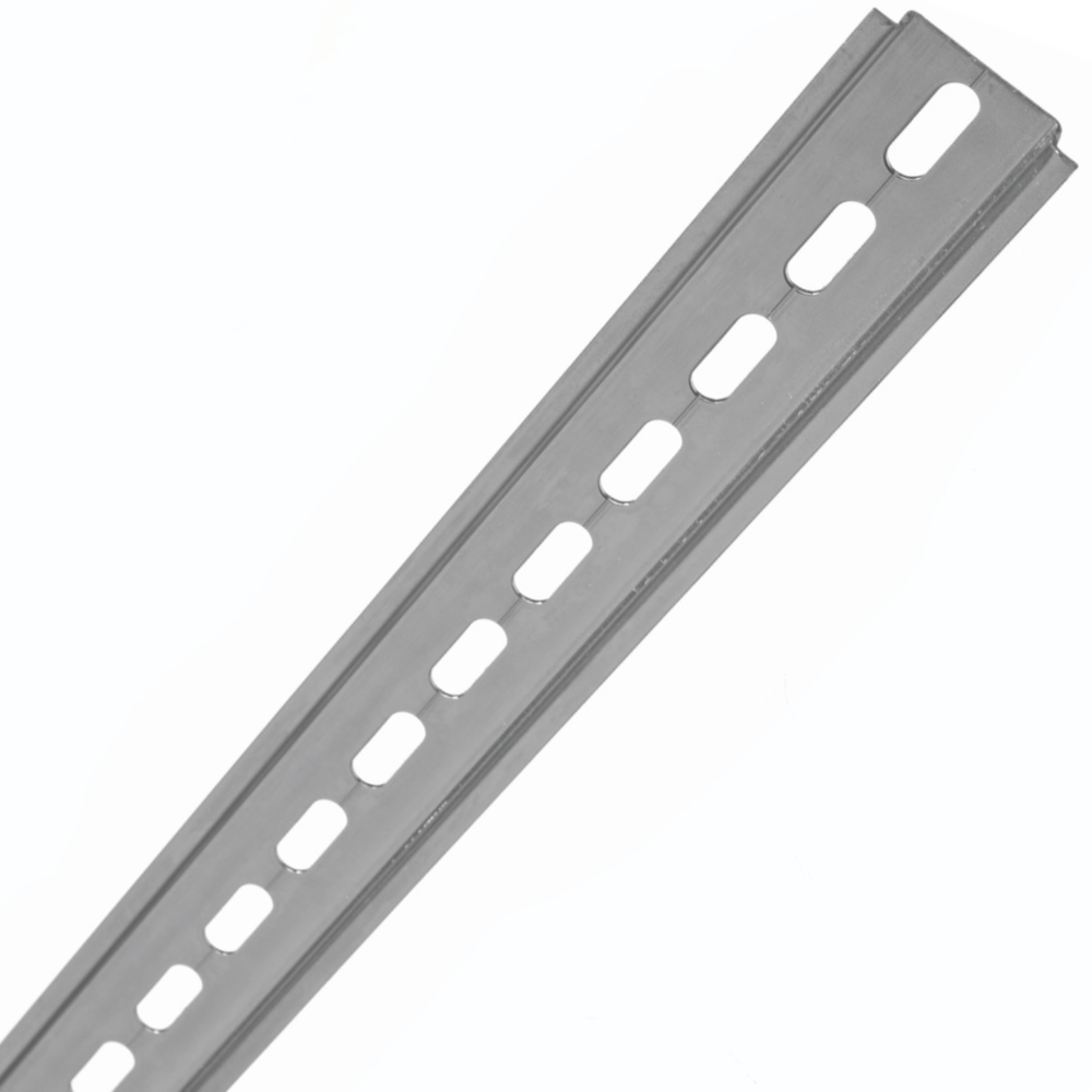 Slotted Top Hat Din Rail 35 x 7.5mm 2 Metres Elevator Equipment